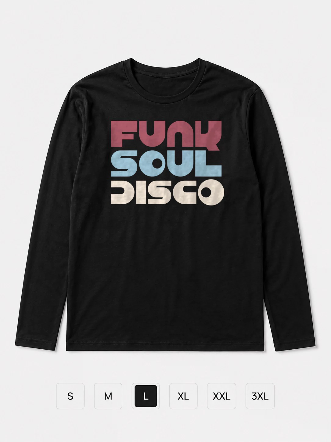 Лонгслив Funk Soul Disco музыка