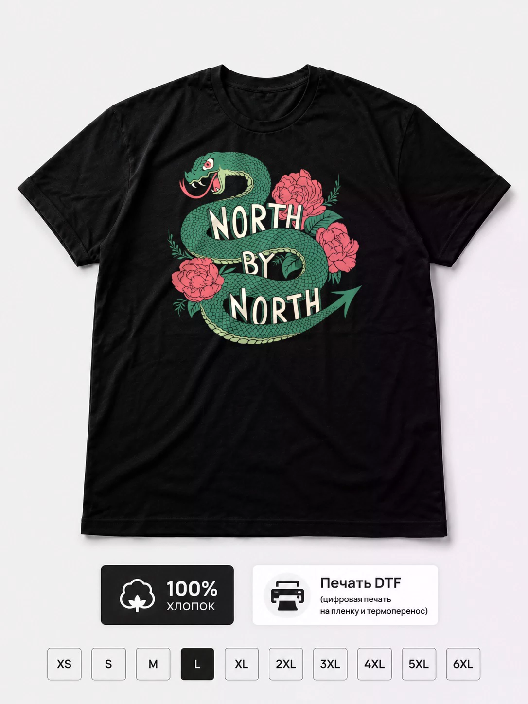 Футболка North by north