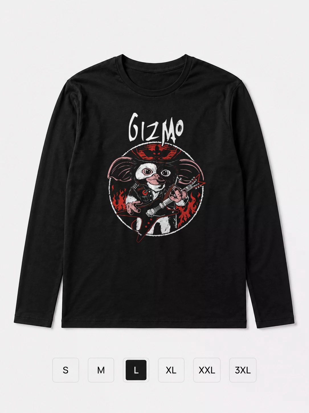 Лонгслив Gizmo прикол Гремлины