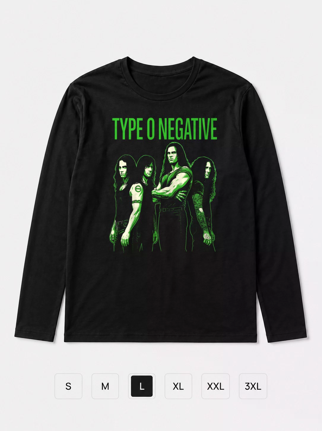 Лонгслив Type O Negative метал