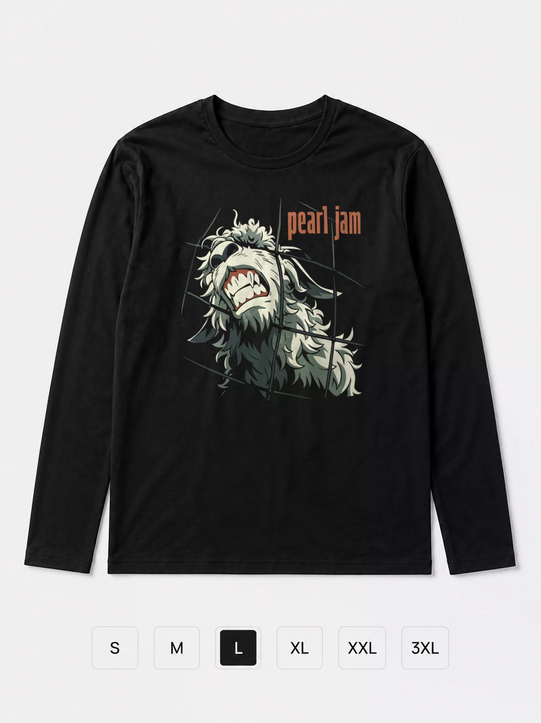 Лонгслив Pearl Jam прикол