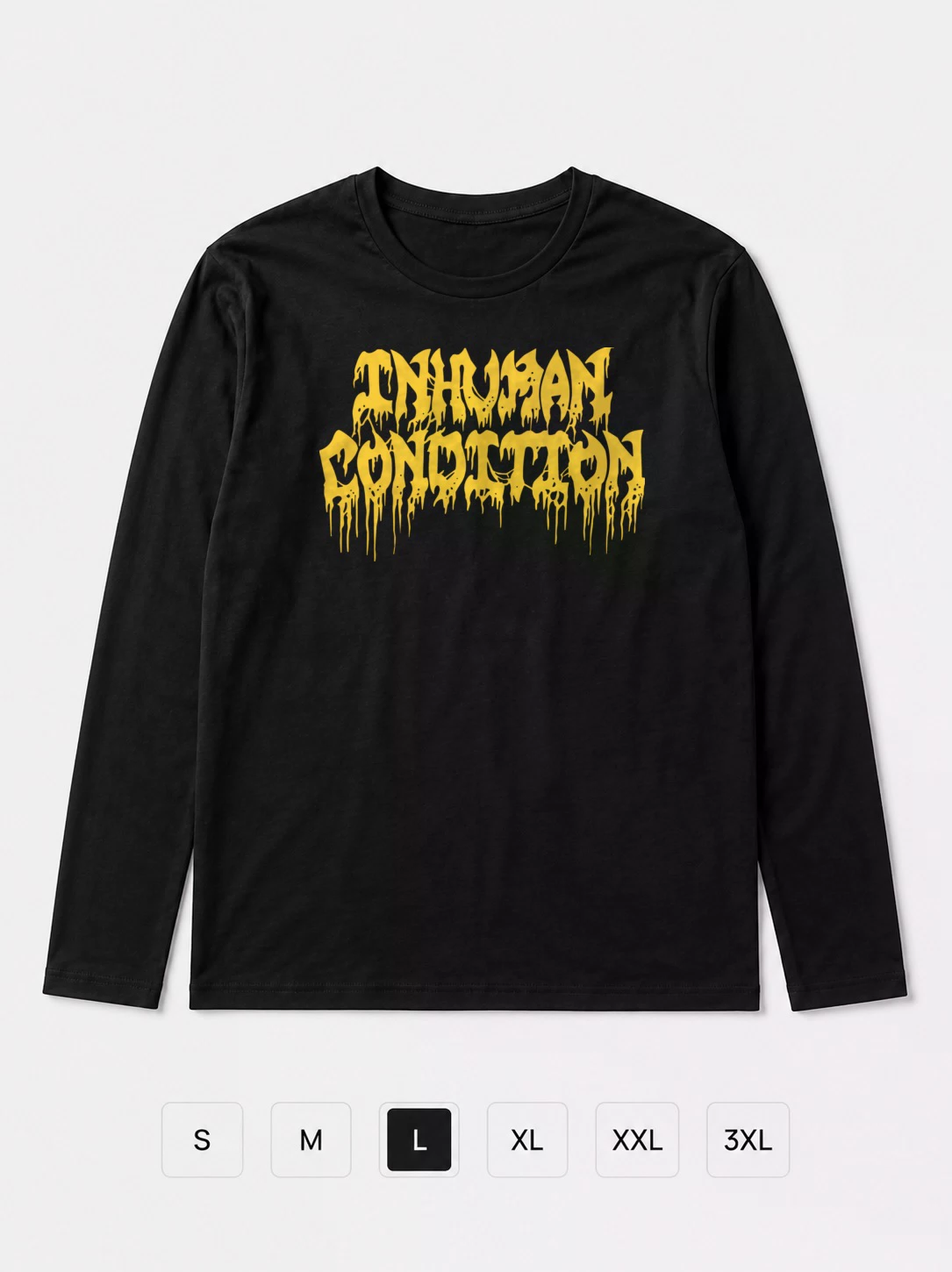Лонгслив Inhuman Condition