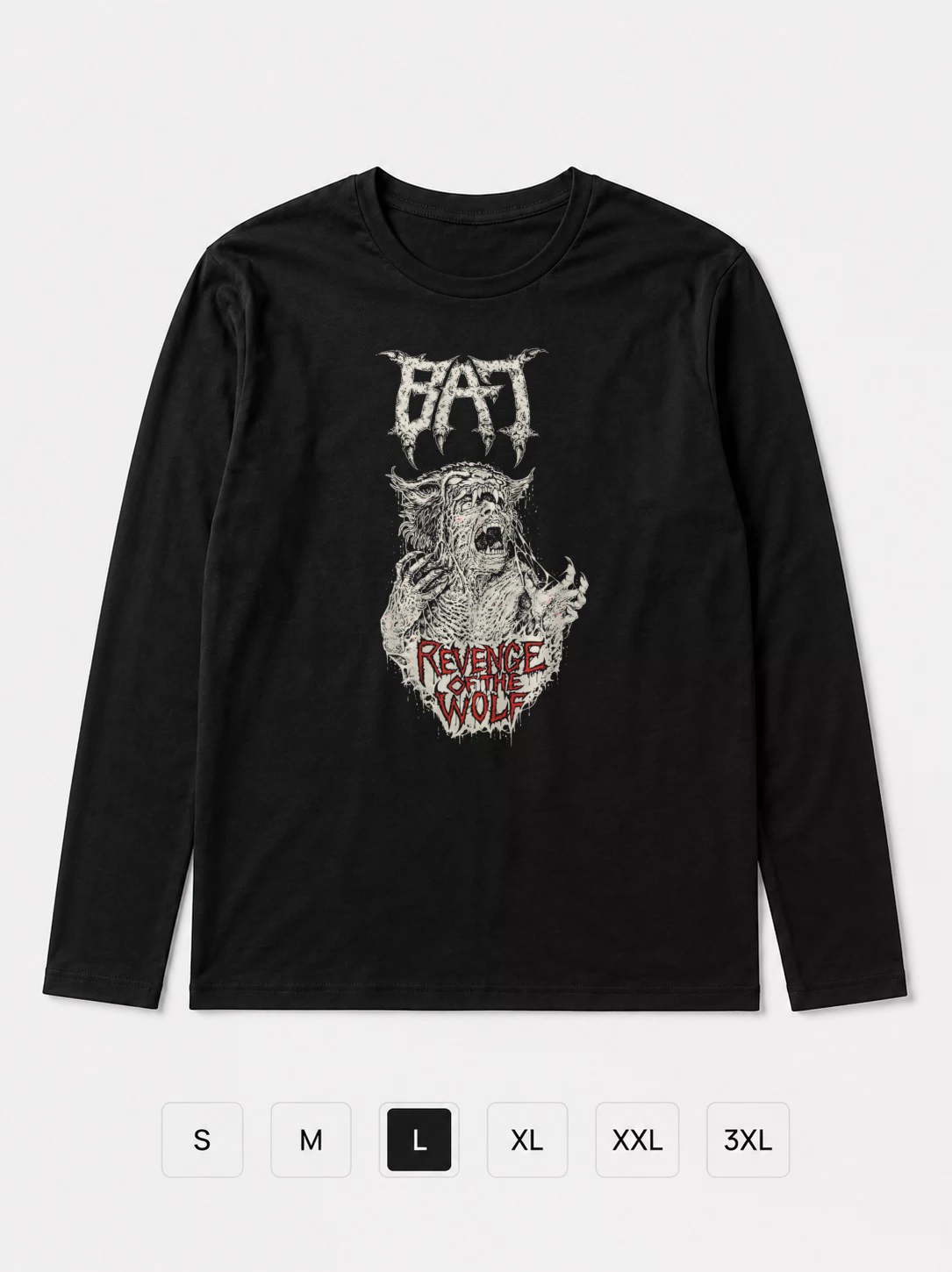 Лонгслив Bat