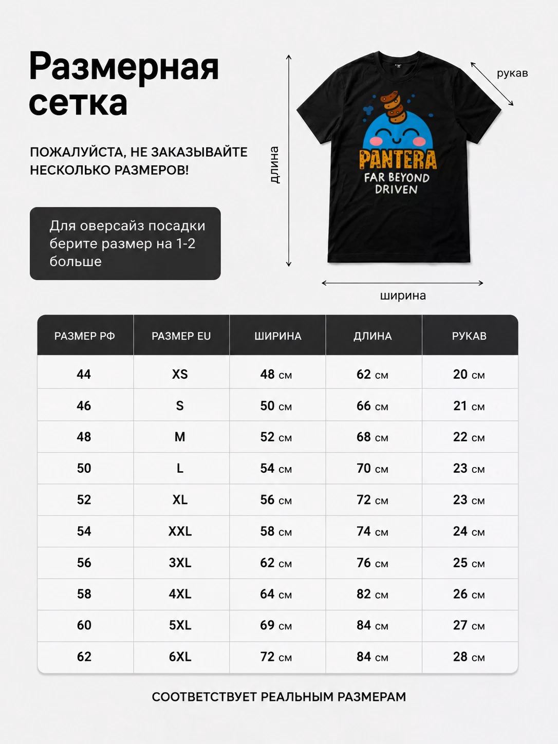 Детали: Футболка Pantera прикол