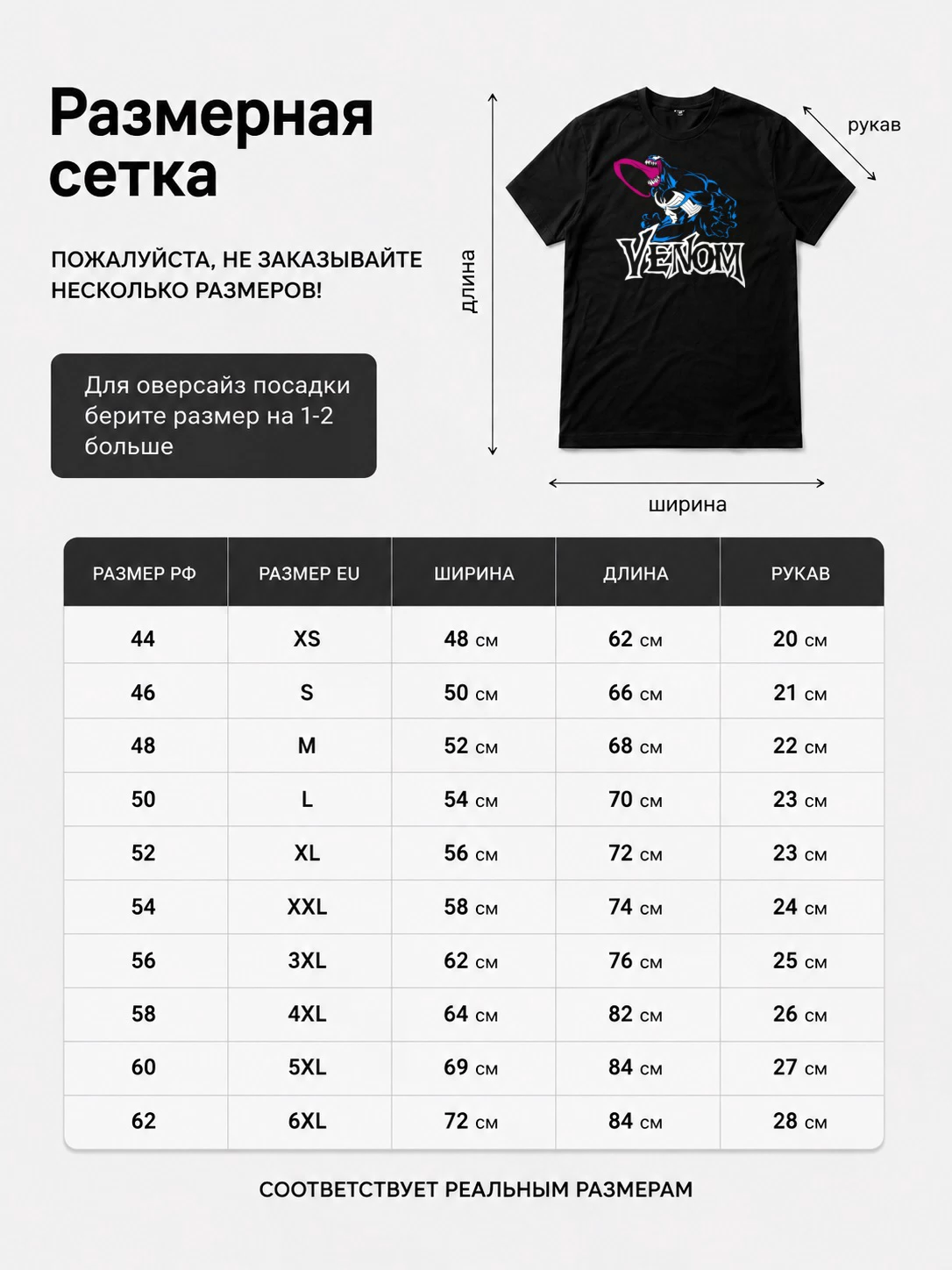 Детали: Футболка Веном, комиксы