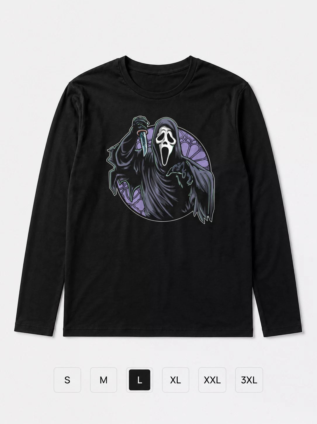 Лонгслив The Scream, Крик, фильм