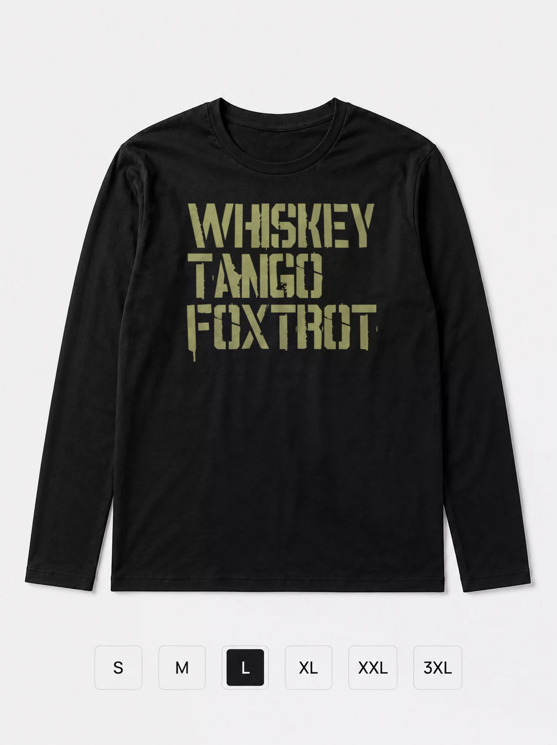 Лонгслив Whiskey Tango Foxtrot