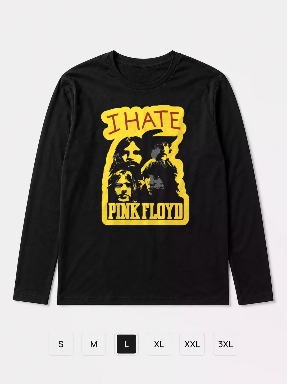 Лонгслив I Hate Pink Floyd