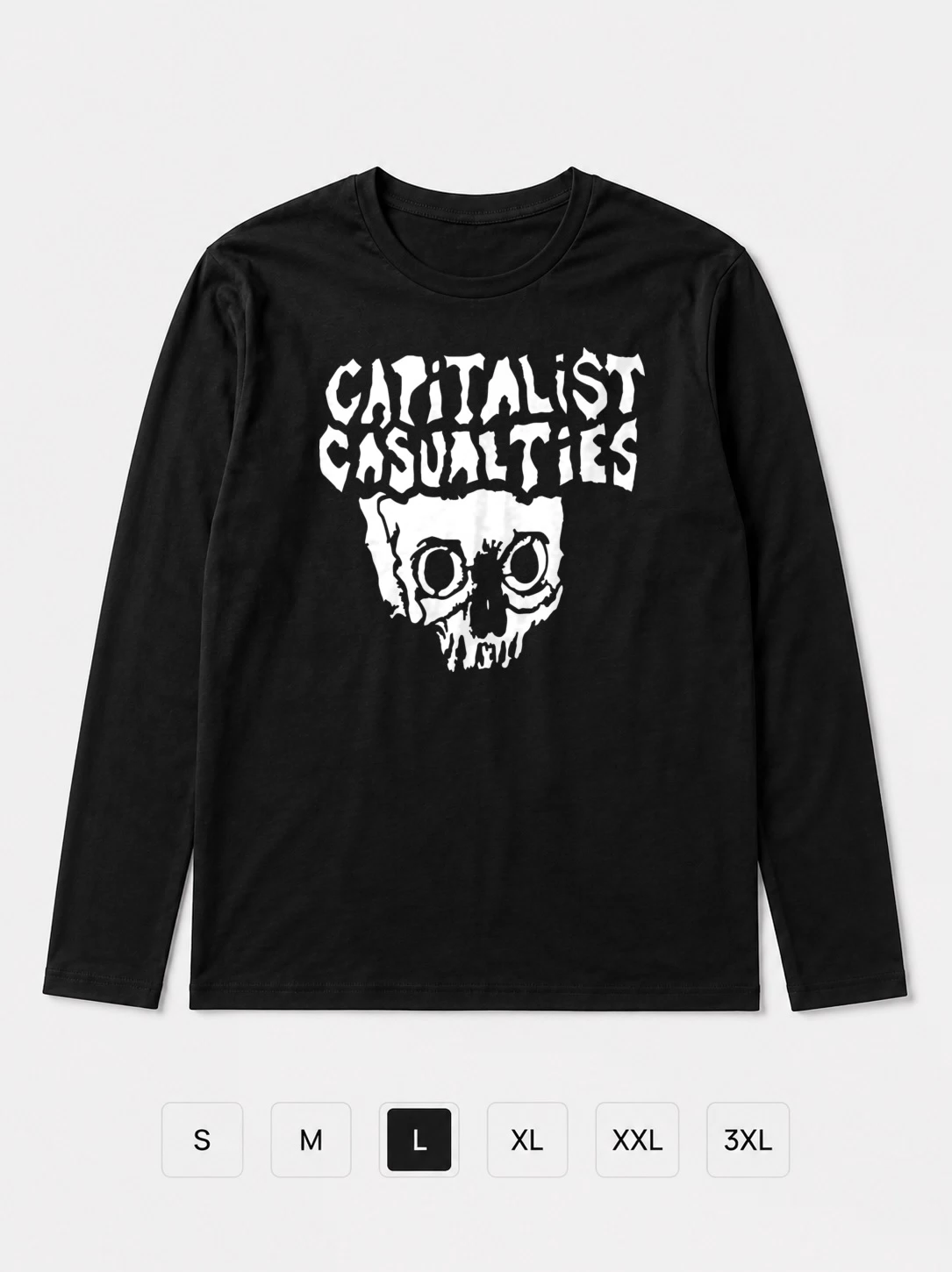 Лонгслив Capitalist Casualties