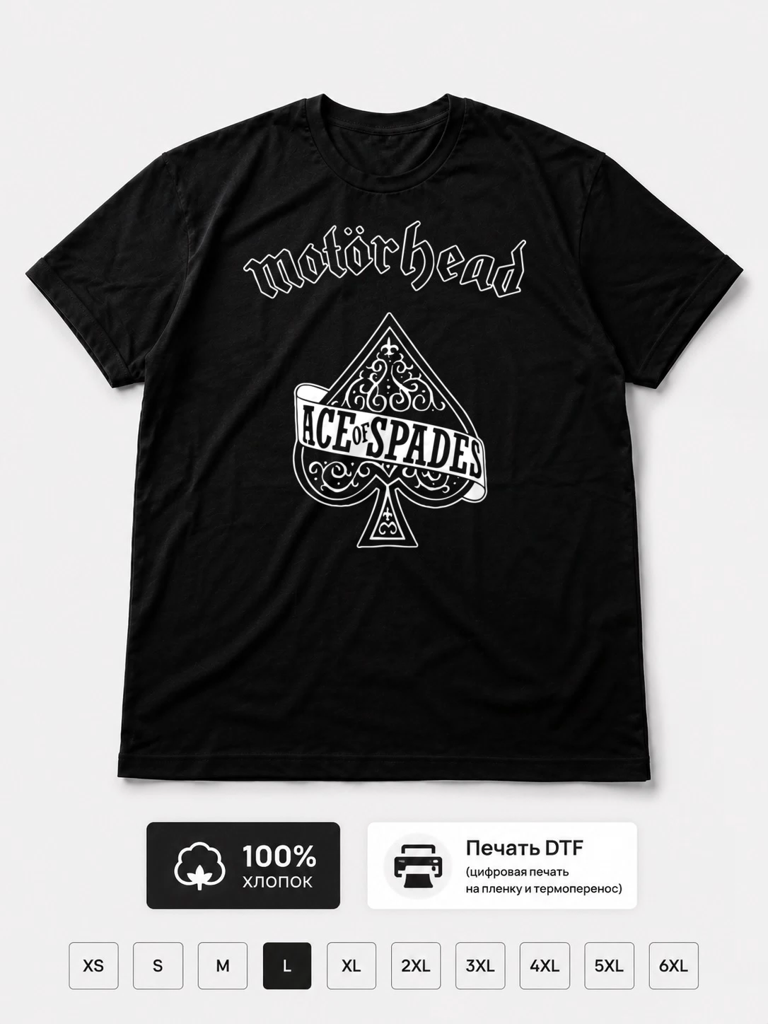 Футболка Ace Of Spades, Motorhead