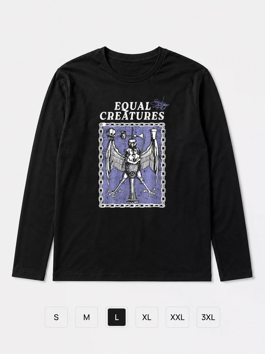Лонгслив Equal creatures