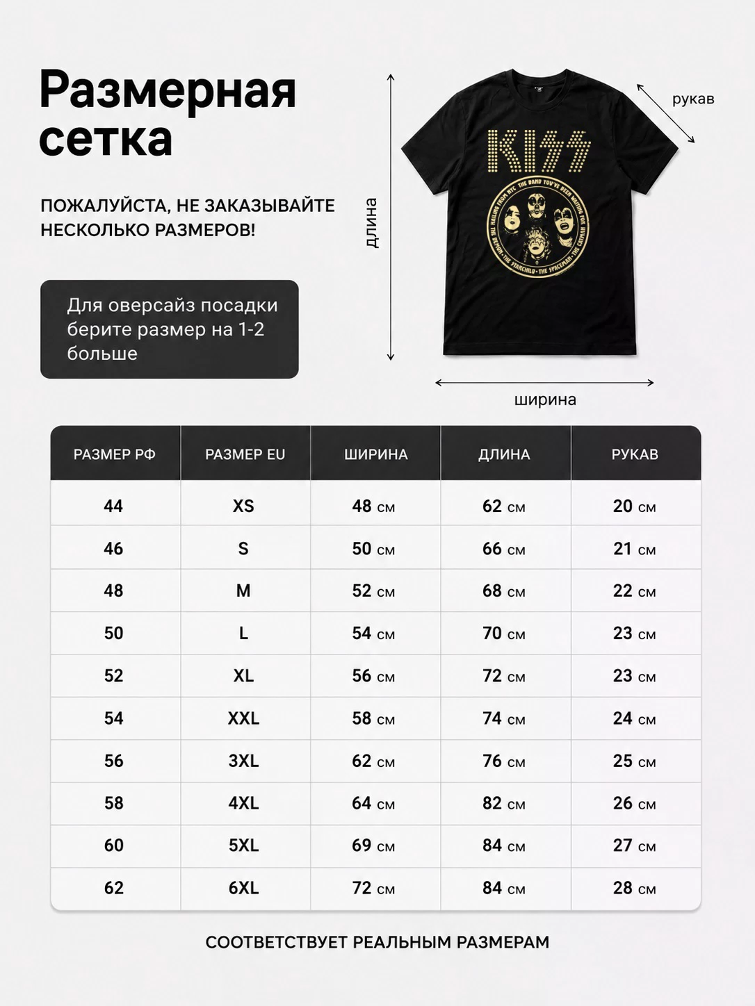 Детали: Футболка KISS