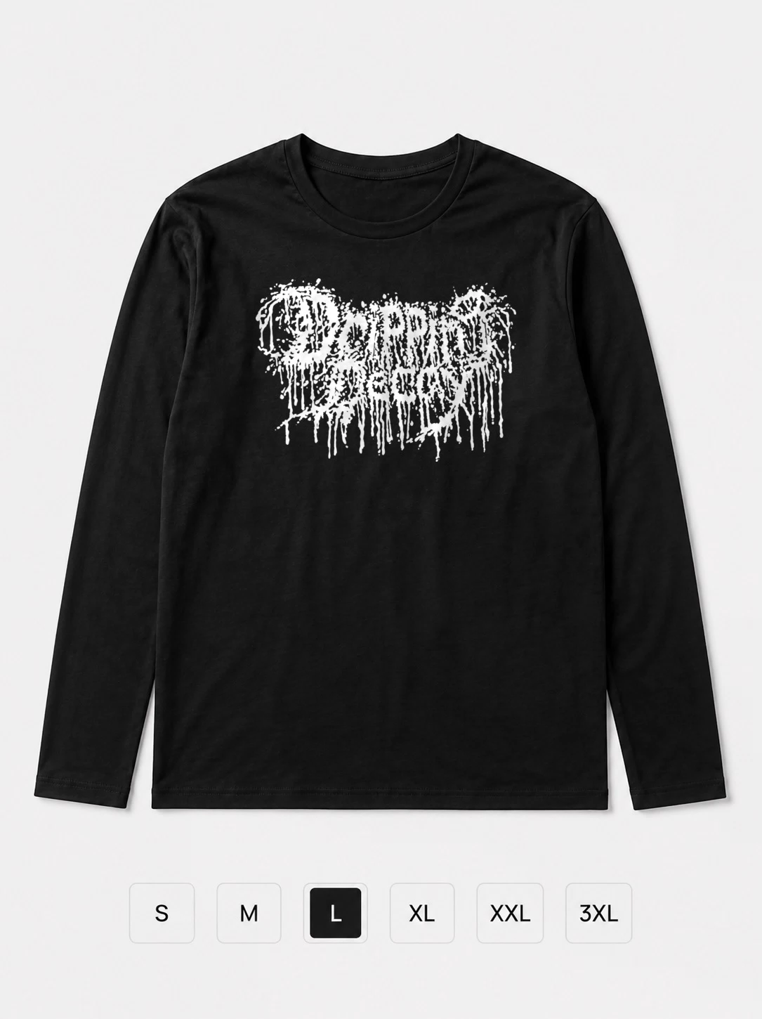 Лонгслив Dripping Decay