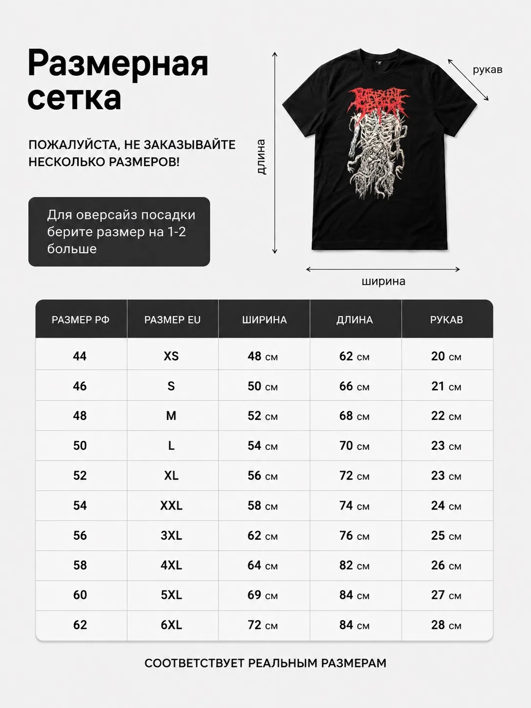 Детали: Футболка Putrescent seepage