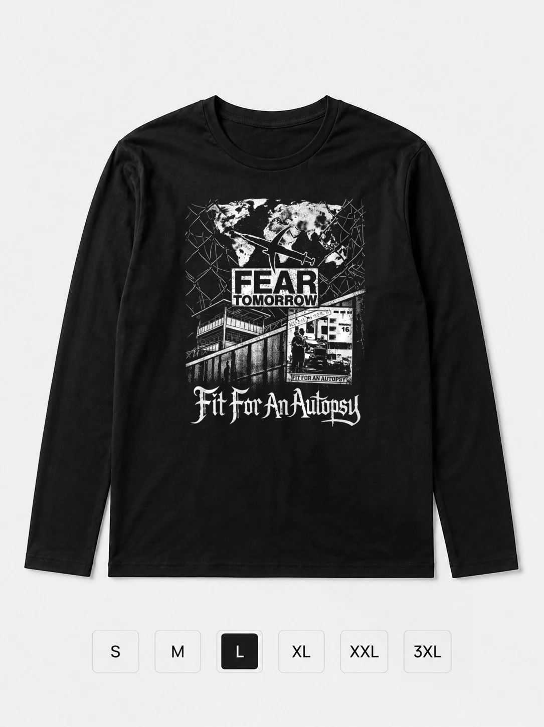 Лонгслив Fit For An Autopsy