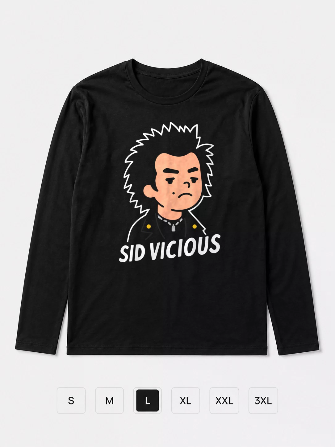 Лонгслив Sid Vicious прикол