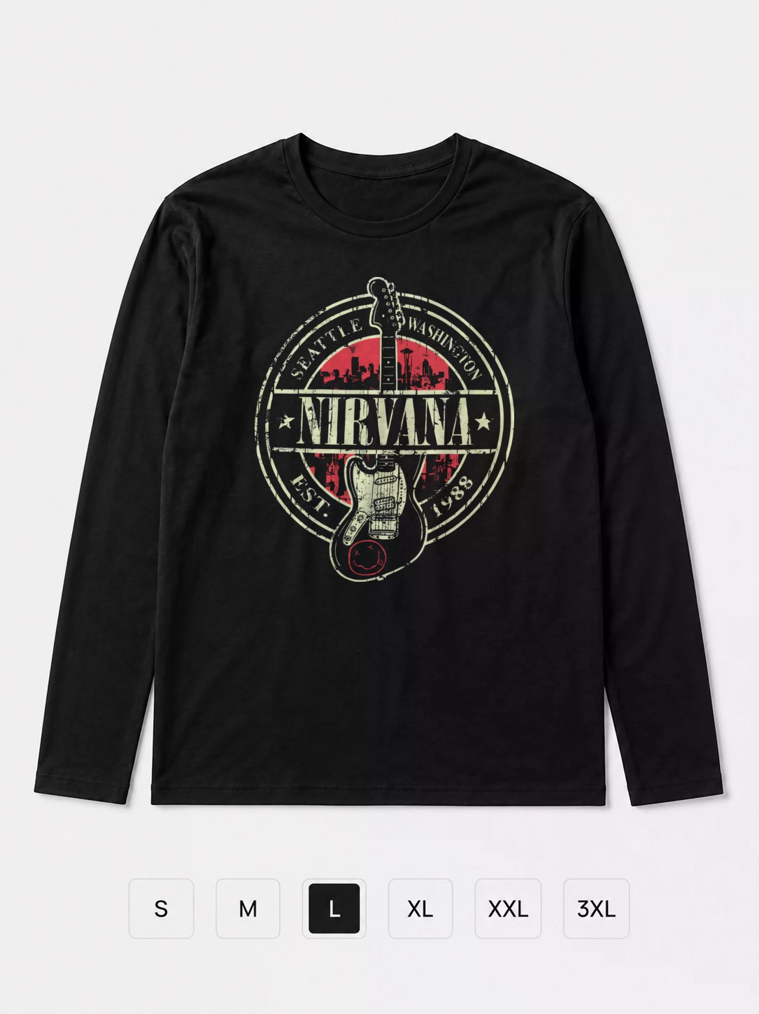 Лонгслив Nirvana