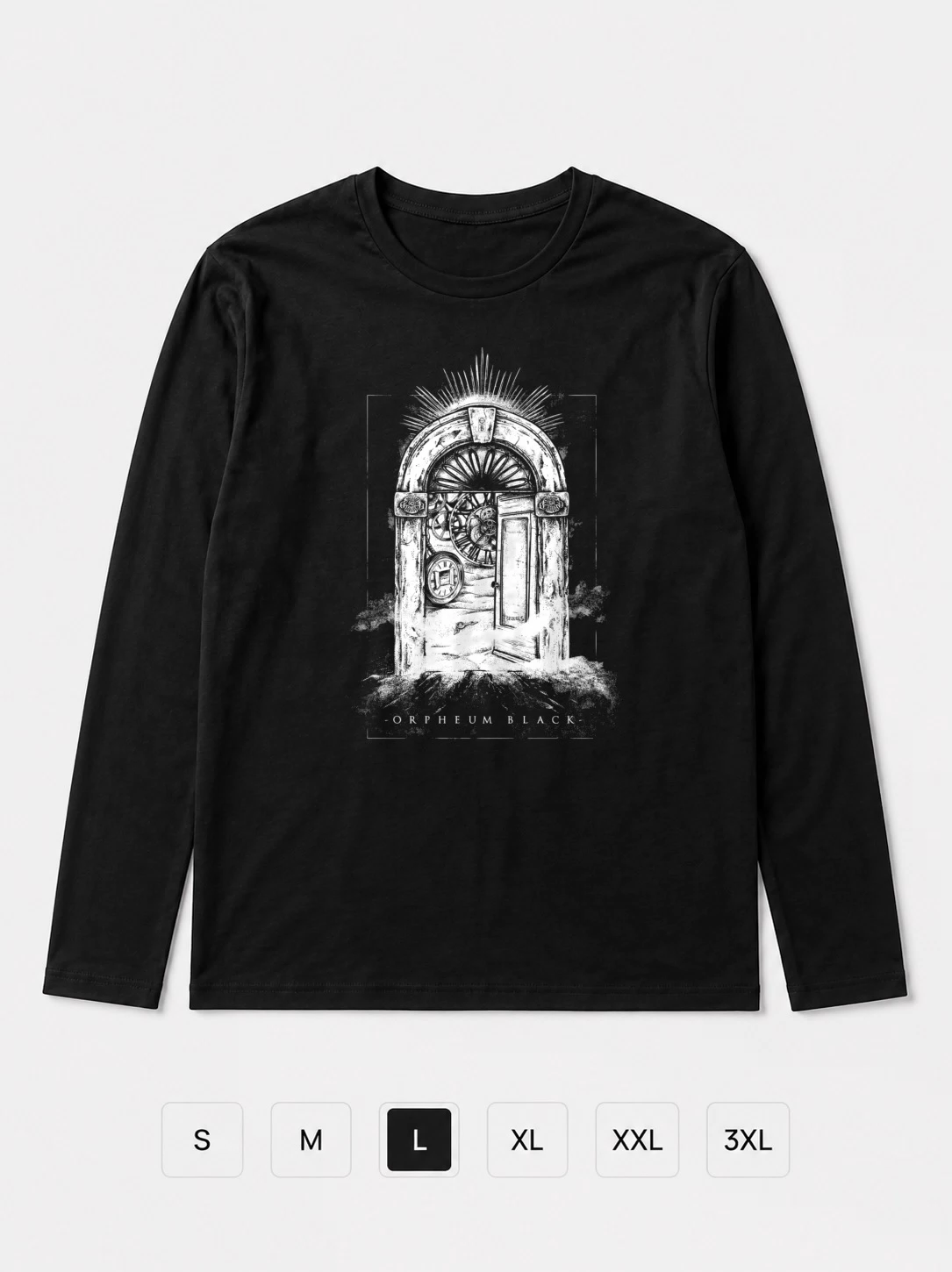 Лонгслив Orpheum black