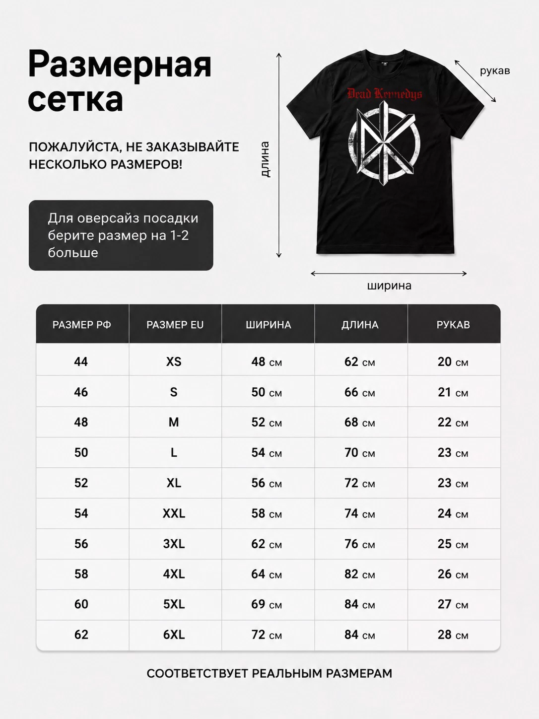 Детали: Футболка Dead Kennedys