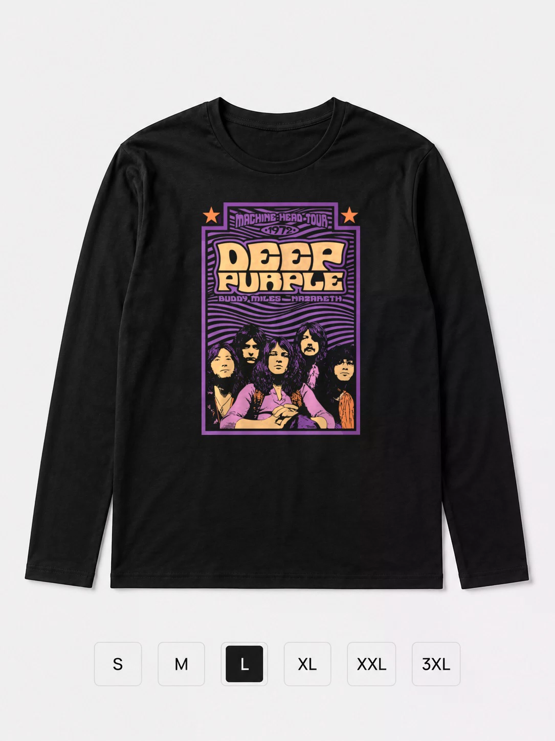 Лонгслив Deep Purple
