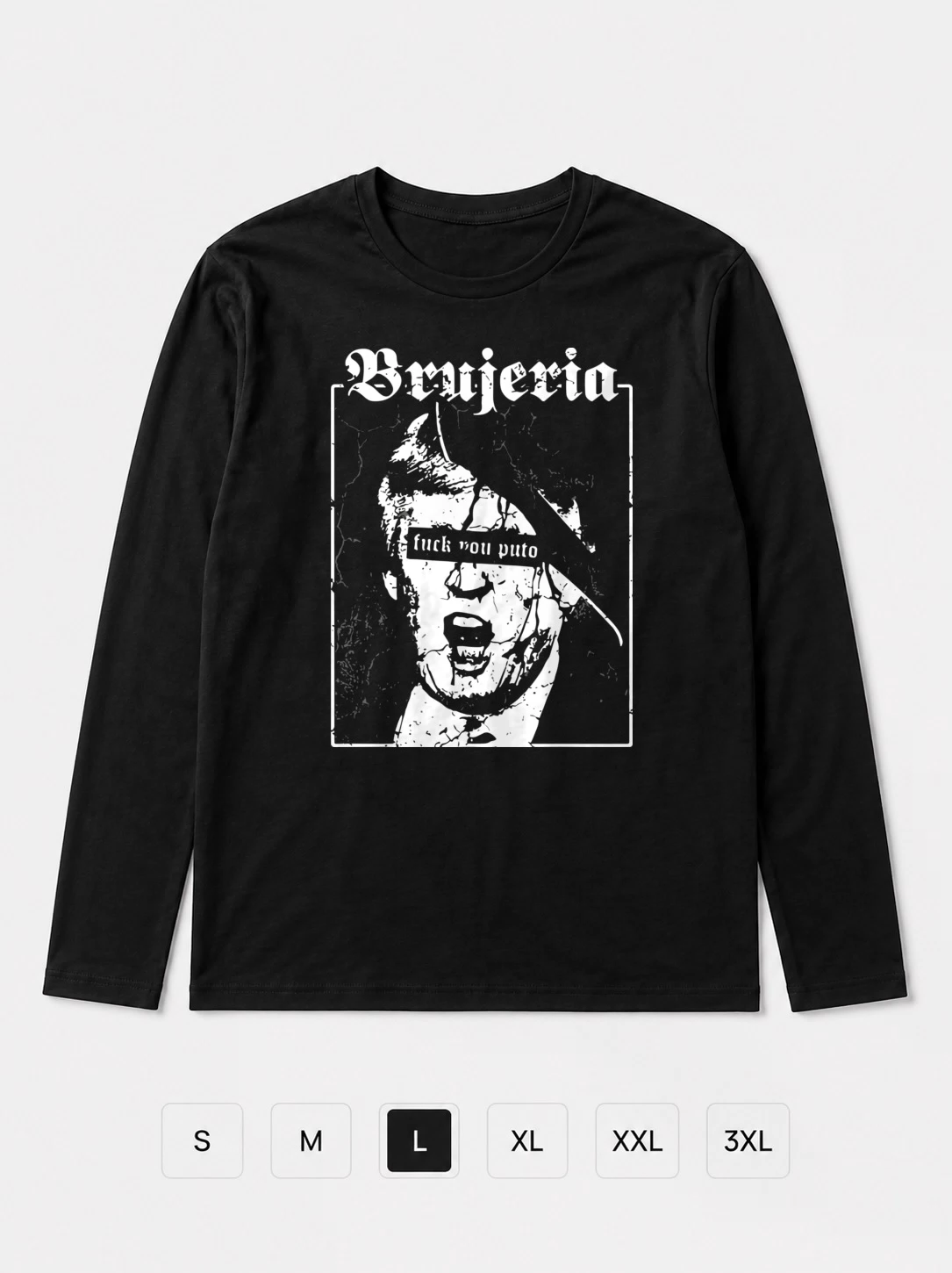 Лонгслив Brujeria, метал