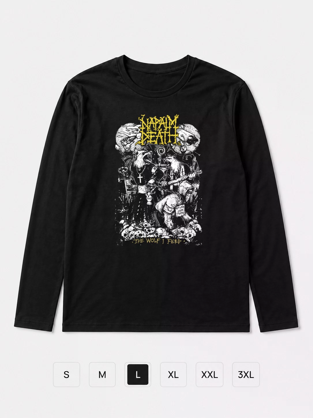 Лонгслив Napalm Death