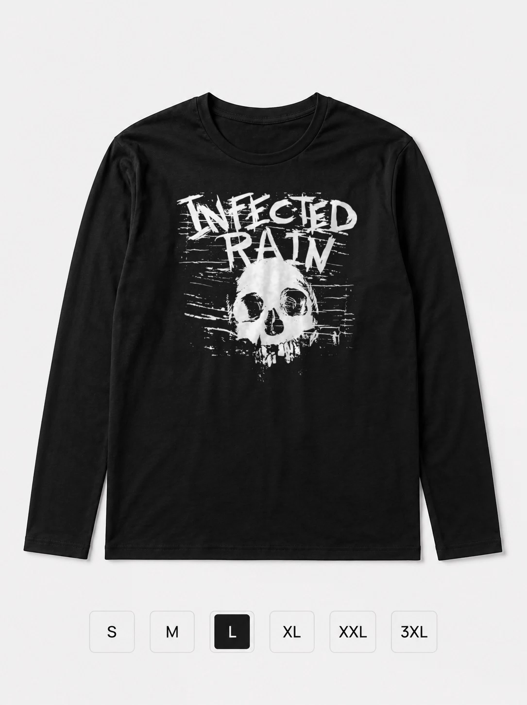 Лонгслив Infected rain