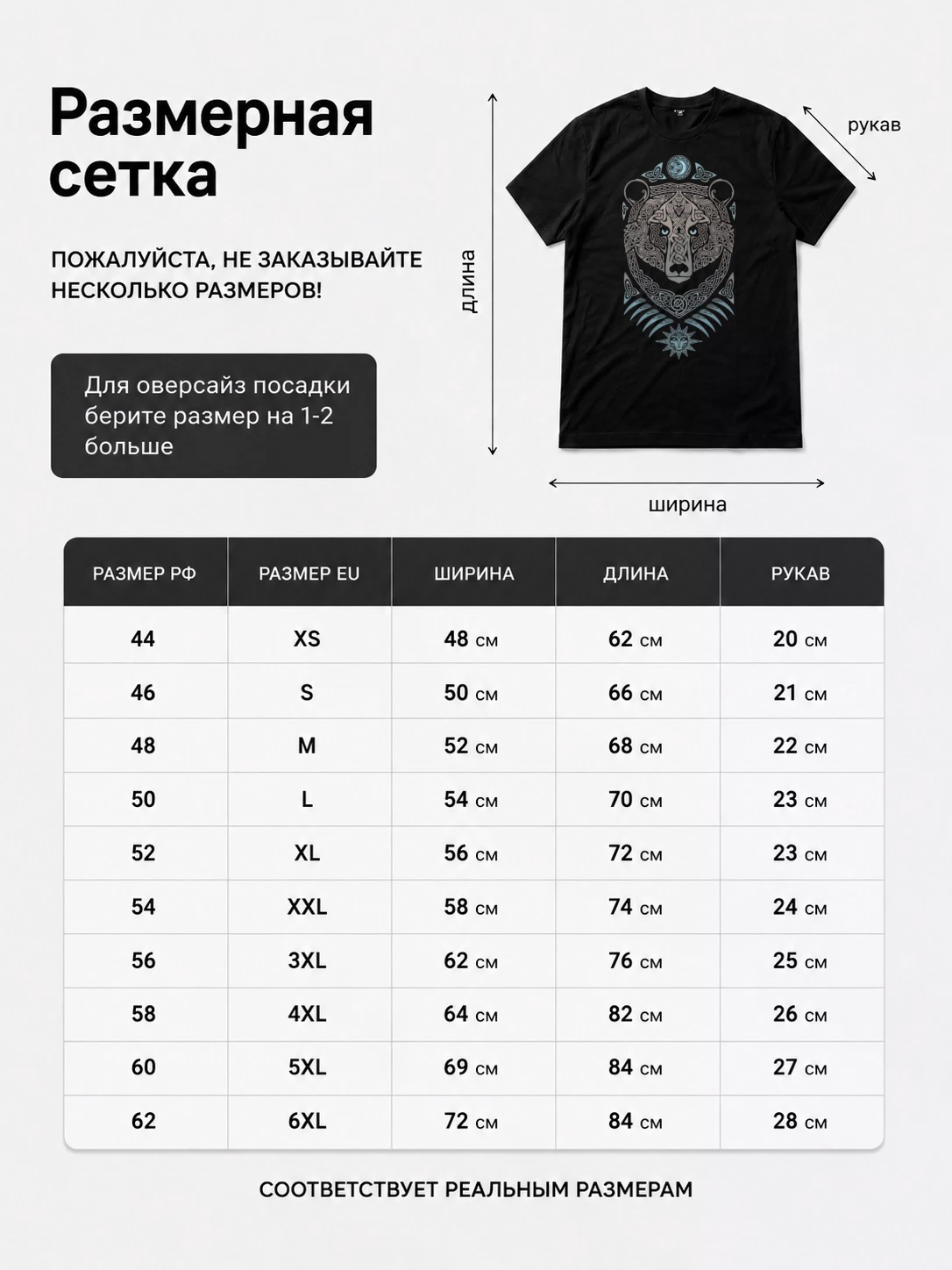Детали: Футболка Медведь арт