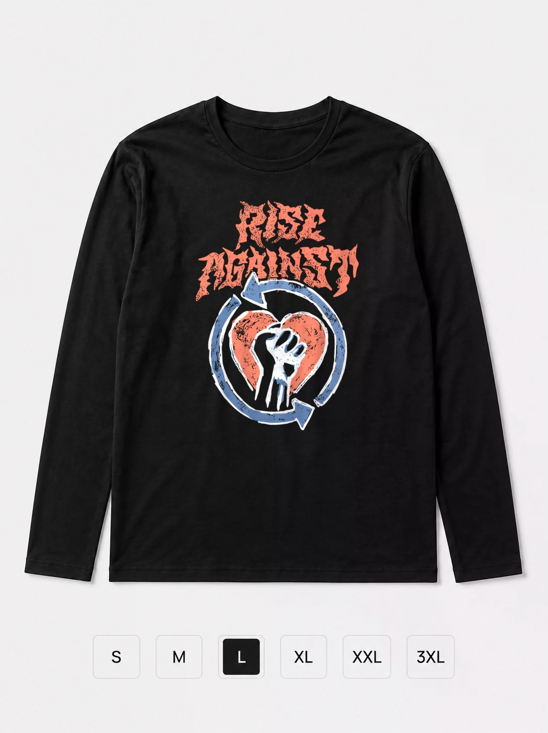 Лонгслив Rise against