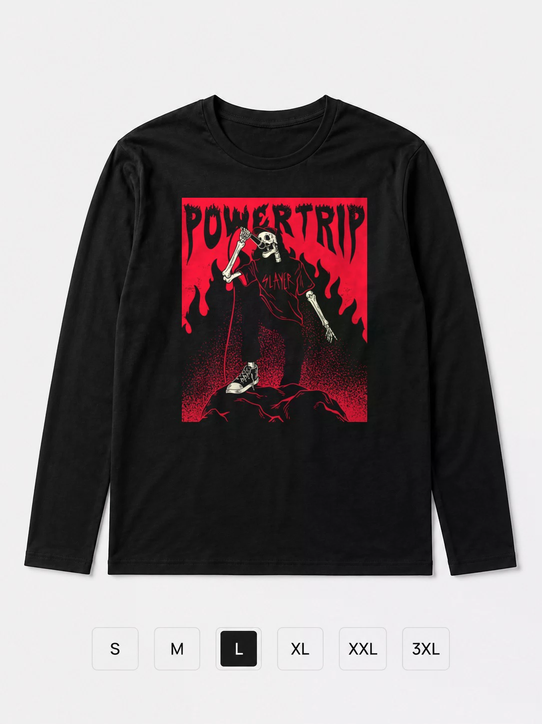 Лонгслив Power Trip
