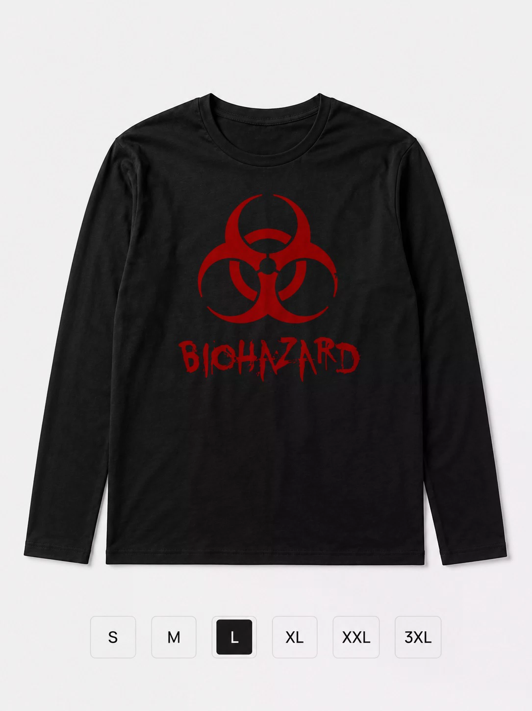 Лонгслив Biohazard (Биологическая опасность)