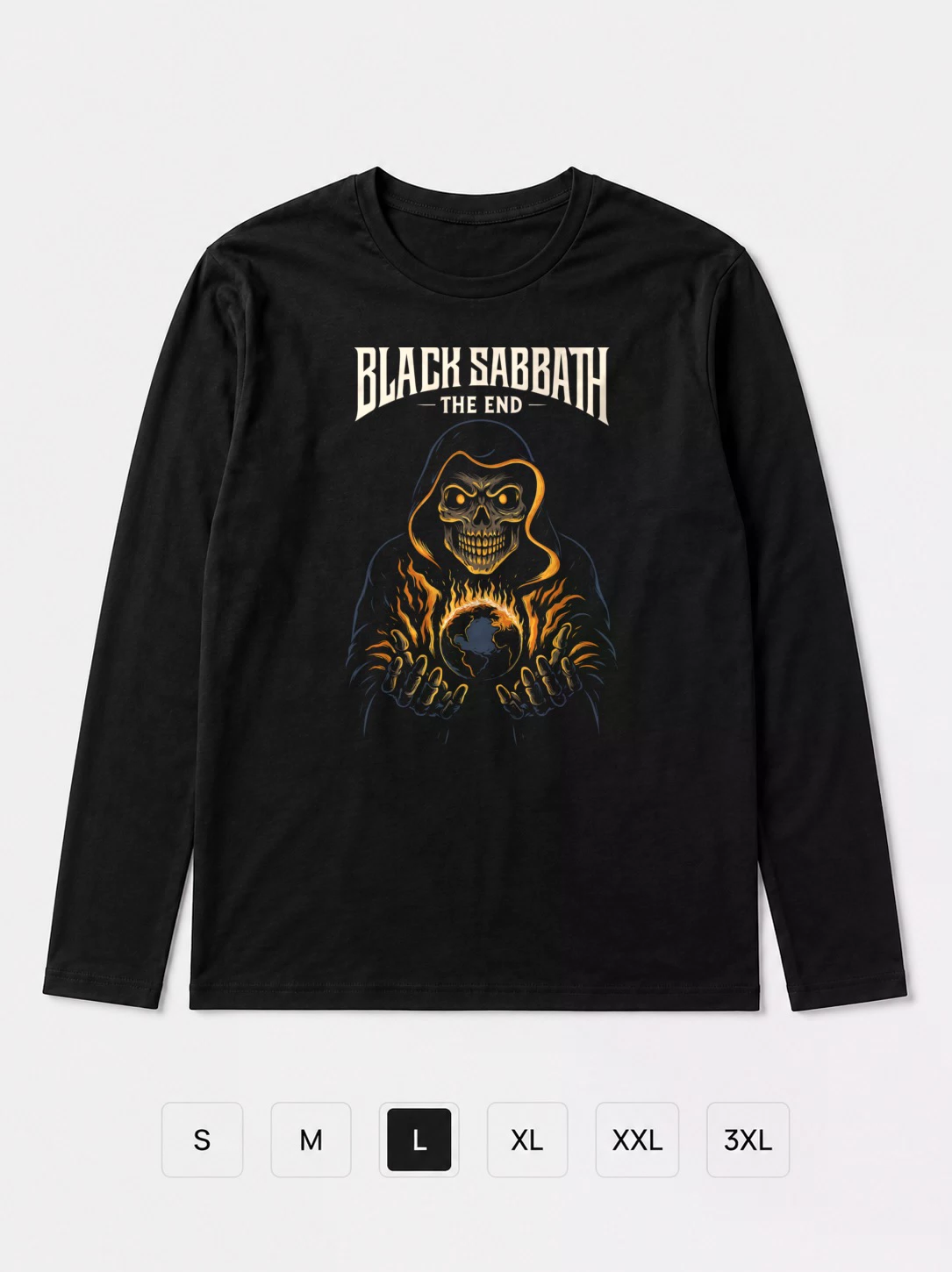 Лонгслив Black Sabbath Fan Art