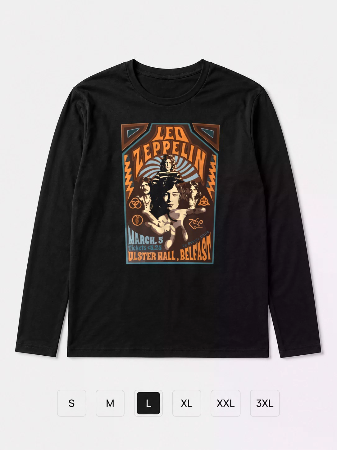 Лонгслив Led Zeppelin