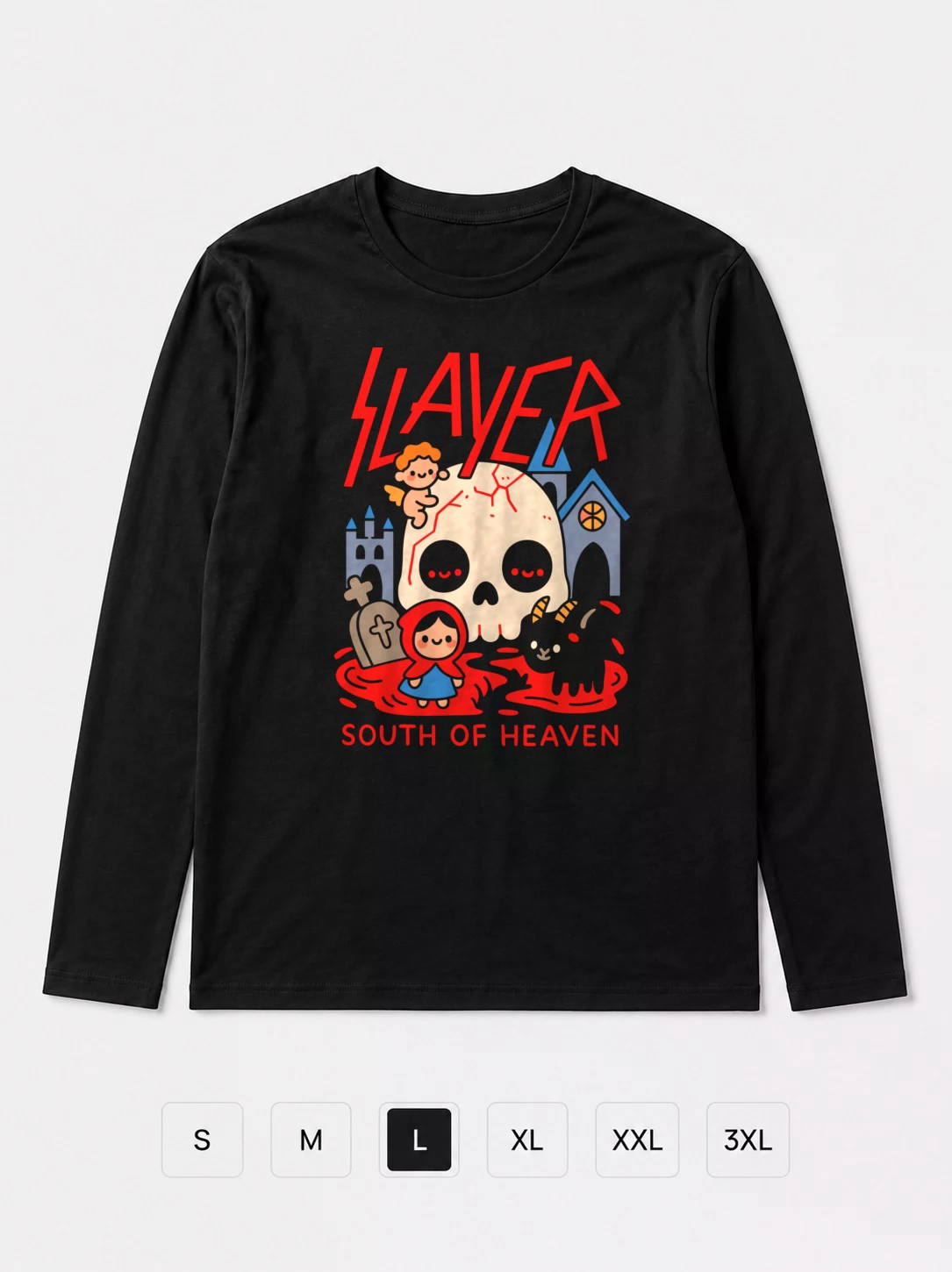 Лонгслив Slayer прикол