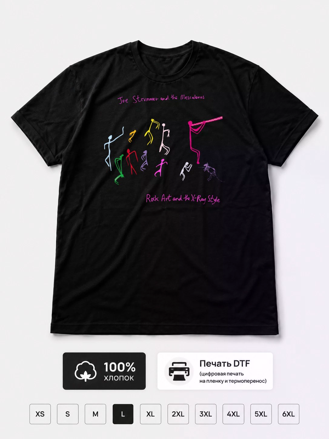 Футболка Joe strummer and the mescaleros