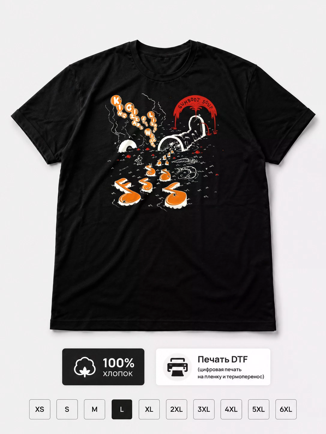 Футболка King Gizzard and The Lizzard Wizzard