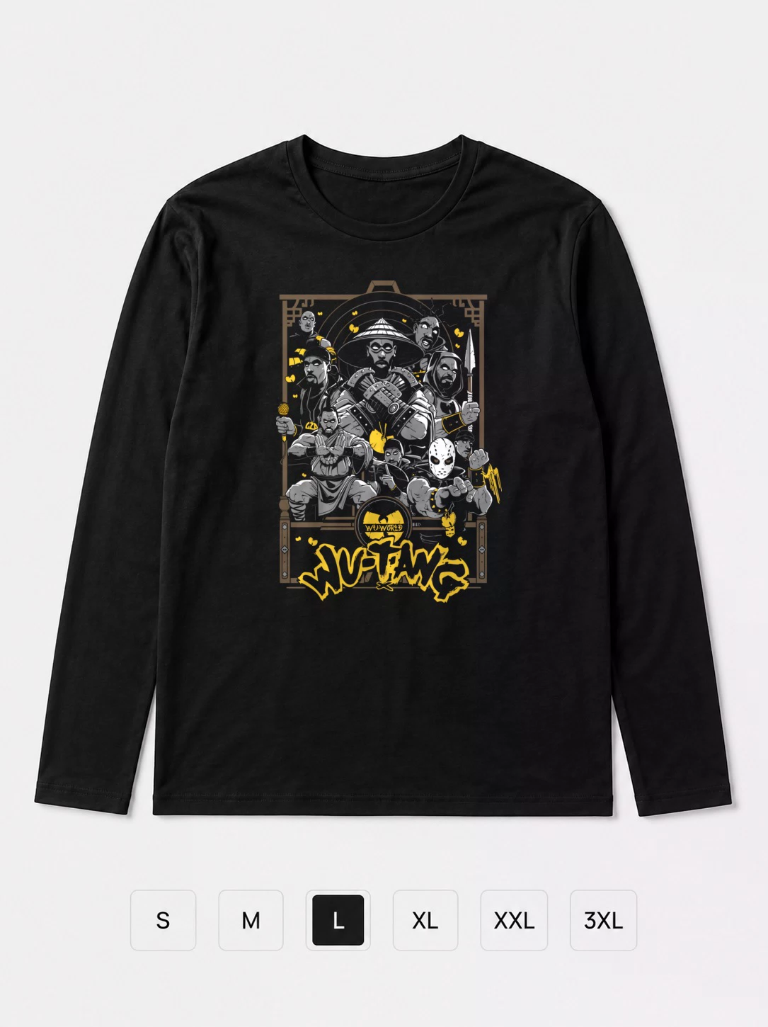 Лонгслив Wu Tang