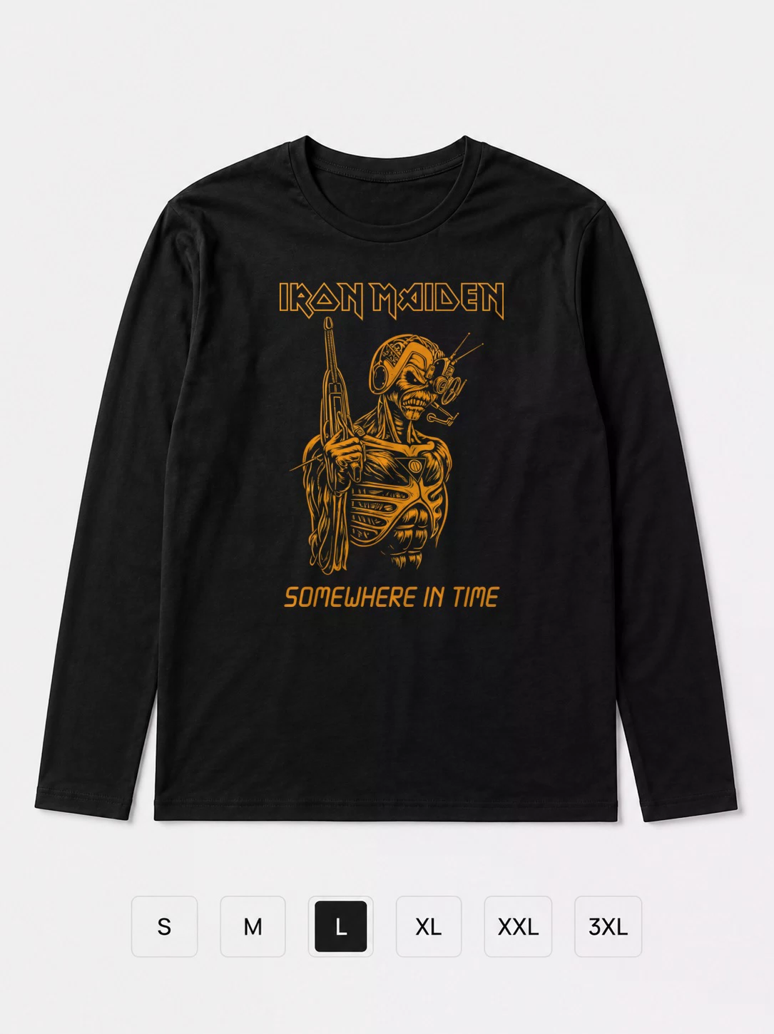 Лонгслив Iron Maiden Fan Art