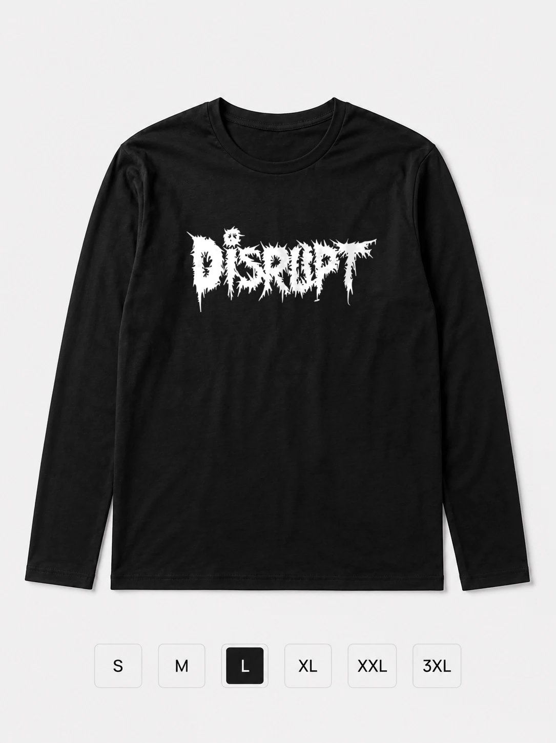 Лонгслив Disrupt, метал