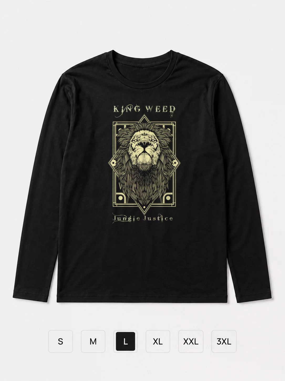 Лонгслив King Weed