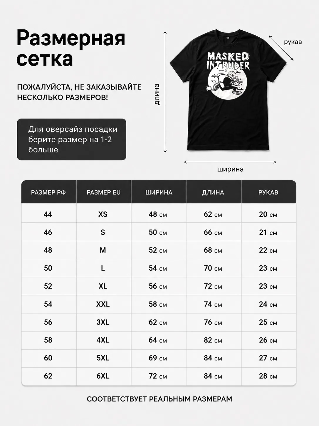Детали: Футболка Masked Intruder