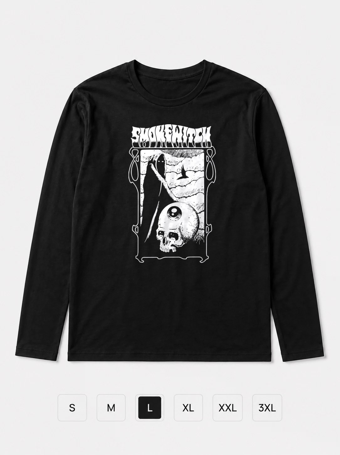 Лонгслив Smoke witch