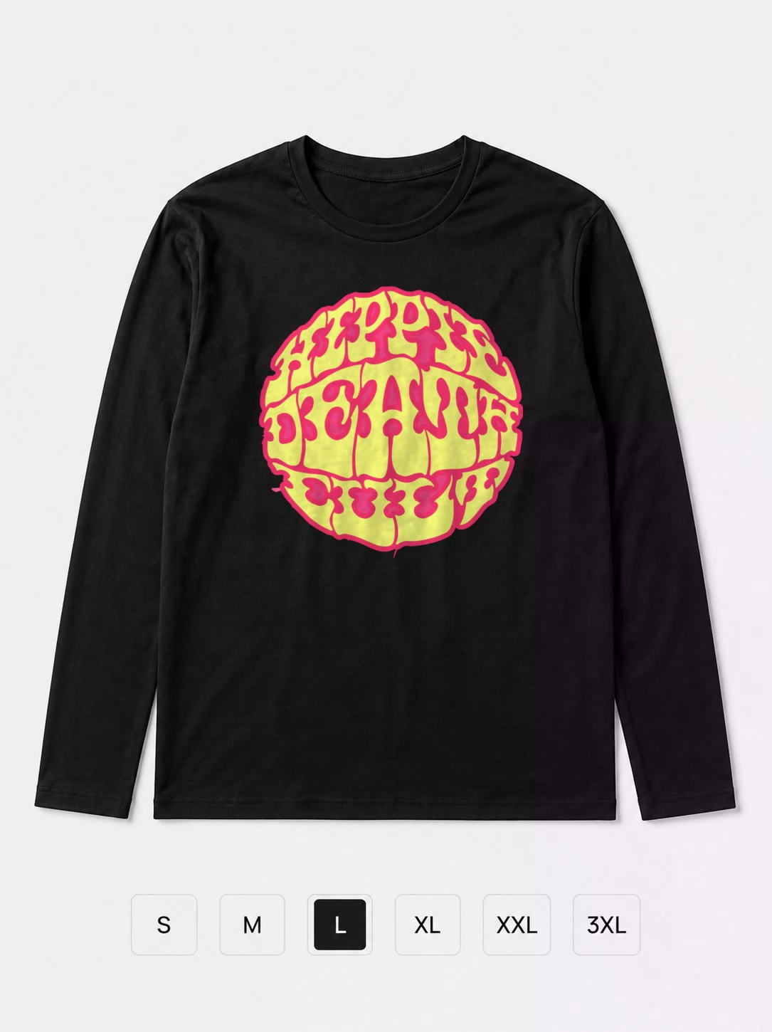 Лонгслив Hippie death cult