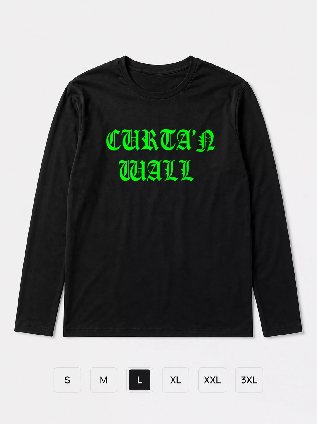 Лонгслив Curta'n Wall