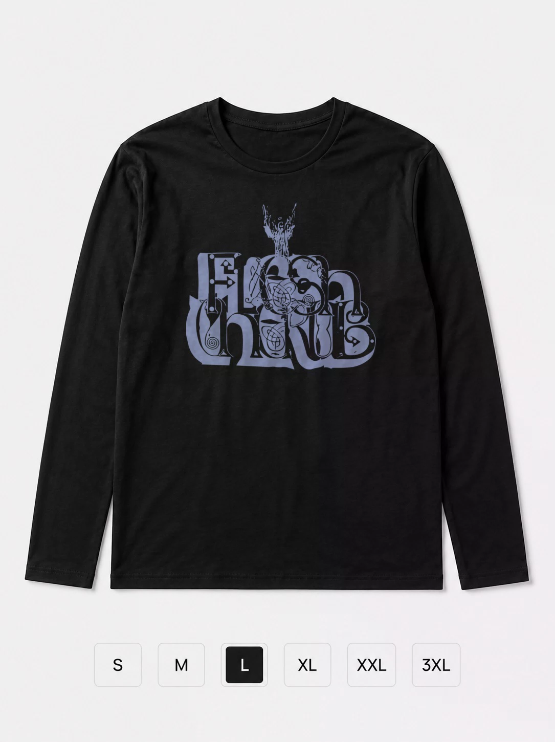 Лонгслив Flesh cherub