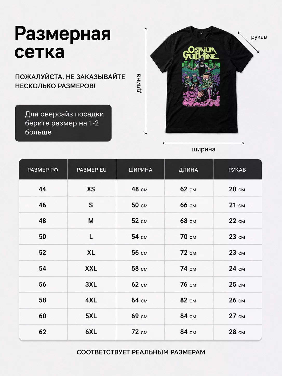 Детали: Футболка Osmium guillotine