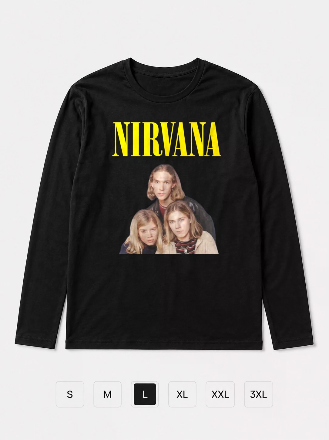 Лонгслив Nirvana