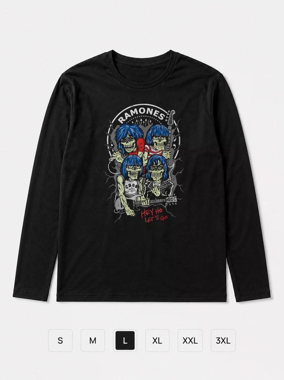 Лонгслив Ramones