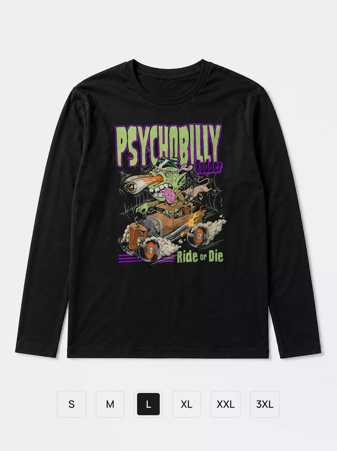 Лонгслив Psychobilly