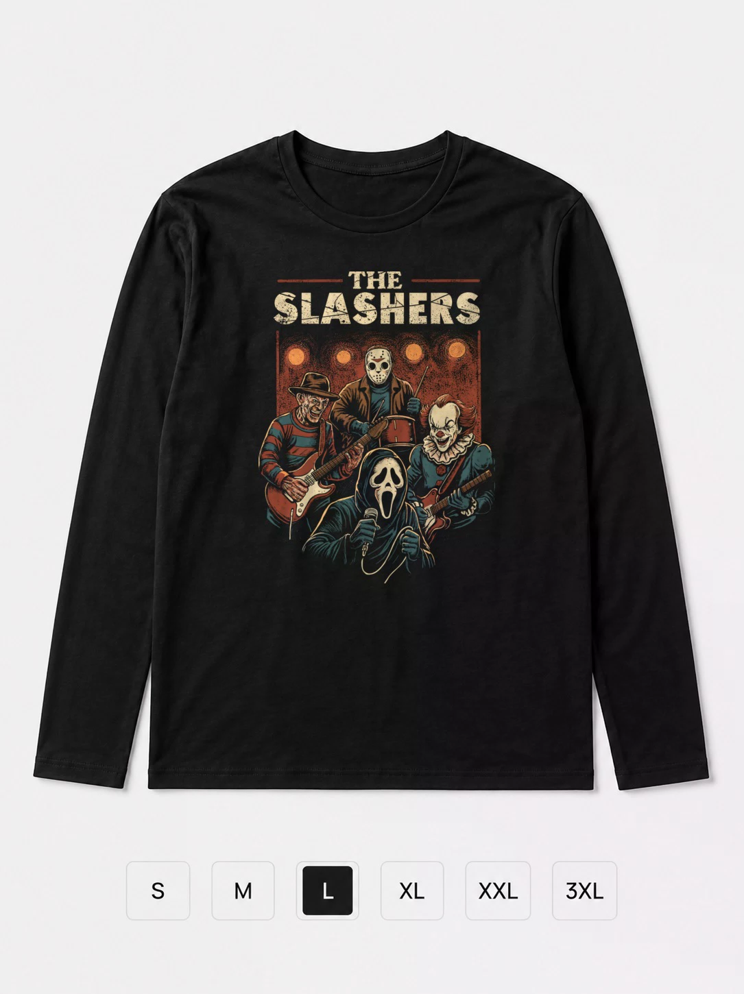 Лонгслив The Slashers прикол